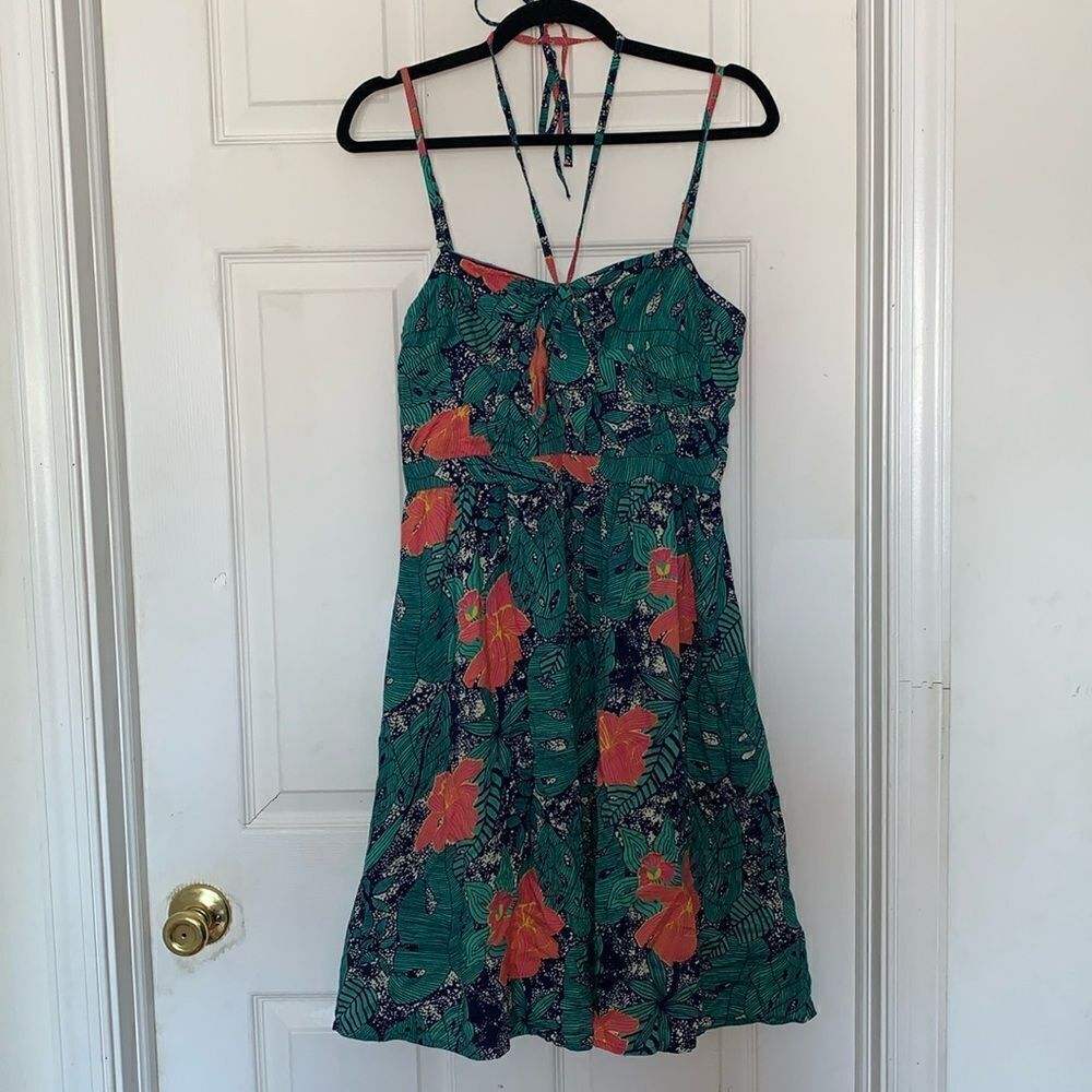 ModCloth Tropical Convertible A-line Dress